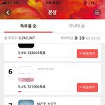 [NCT] 석아대 투표현황(진짜심각해)