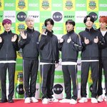 아육대 단체티 맞춰 입고 온 남돌ㅋㅋㅋ