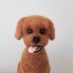 [이것좀봐줘] 니들펠트로 만든 강아지 고양이 인형