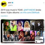 [SKZ] <b>MTV</b> 2019 앨범 탑 10에 듬