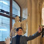 [모두드루와] 조각상이랑 찍은 조각배우