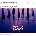 [모두드루와] 방탄소년단, 2020년 4월 <b>투어</b> 예고