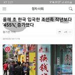 [개깊은빡침] 조선족 진짜 <b>대책</b>없이 많아지네요