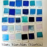 나 <b>파랑색</b> 덕훈데 벽지색