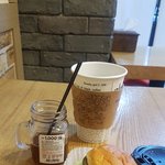 저녁을 먹어요.