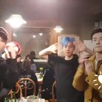 [EXO] 회식하는 엑소 개귀엽다진짜ㅋㅋㅋㅋㅋㅋㅋ