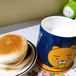<b>호떡</b>이랑 우유 맛있겠징~~