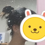 나 높은똥머리 처음 해보는데 단발 이게 최<b>대임</b>