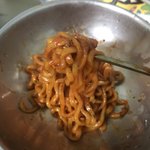 <b>미트</b>스파게티 불닭 먹는중인데..