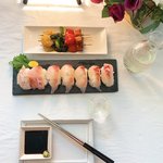 [내가한요리] 혼밥)얼음판 참돔 초밥&amp; <b>꼬치</b>