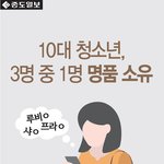 10대 명품 <b>소유</b>. 그 문제점은?