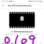 [방탄소년단] 멤버쉽 글씨 <b>오륜가</b> 떡밥인가???!++