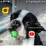 스마트폰 처음 써보는 아빠가 그린 그림