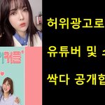 허위광고한 유튜버 <b>인</b><b>플루</b>엔서 총정리