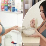 킴 카다시안 냉장고 투어 ㄷㄷㄷ