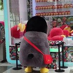[댓글부탁해] <b>펭수</b> 탈 쓰는 사람 영상보는데