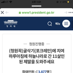 11살 사촌동생이 포크레인에 깔려 하늘나라로 갔어요.