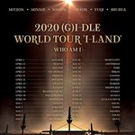 [드루와] 미친거 같은 (여자)아이들 투어 일정