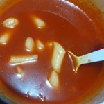 <b>국물</b> 떡볶이 마니 남았는데 우쨍??