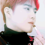 [EXO] 나 아직도 애들이 립스틱 들고있는거 신기해