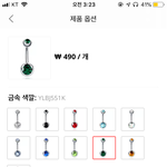 [댓글부탁해] 피어싱 추반좀