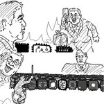 일본인이 그린 <b>무역</b> 분쟁 만화