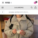 <b>라라</b>봉 숏패딩 있는 사람??