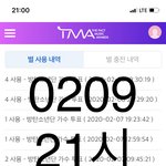 [방탄소년단] ⚠️더팩.트 가수상 21:00 2위 (-299)