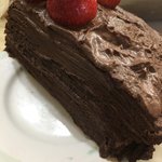 초코 크레이프 케잌 만들었다,,<b>희희</b>