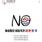 [19] 여혐민국 애국하지 않습니다