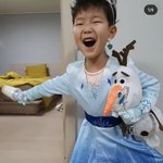 <b>엘사</b>분장 분장한 귀요미들