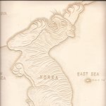 [가죽공예] 한반도 호랑이 지도 <b>카빙</b>