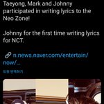 [NCT] 헉 태용 마크 쟈니 가사 참여!!!
