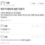 대구 사람인데 진짜 서럽다.....ㅠㅠㅠ