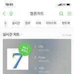 [방탄소년단] 멜롱 차트 <b>올킬</b> !!!!