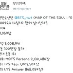 방탄 초동 300만장 <b>달성</b>