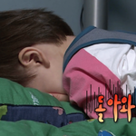 쪽쪽이 잃고 상심한 <b>벤틀리</b> 위로하는 윌리엄