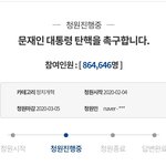 [댓글부탁해] 얘들아 문재인 탄핵 청원 한 번씩 해줘