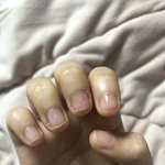 14일만에 <b>손톱</b> 이 정도 길렀는데 난 왜 삐죽빼쭉 나냐...
