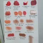 [드루와] 심심해서 집에 있는 <b>색조</b>화장 톤별로 나눴는데 필요하면...