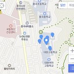 우리학교 국립정신병원 바로 앞임