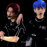 [EXO] 태극기즈 머리색 <b>대비</b> 좋았는데 반전은