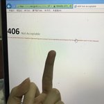 406 <b>Not</b> Acceptable