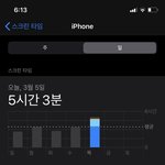 오늘 스크린 타임 <b>개</b><b>망</b>햇다