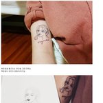 [모두드루와] 마마무 휘인 팔에 있는 목련 <b>타투</b> 의미