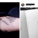 정국 여자친구가 만든 <b>도안</b> 타투한거야?