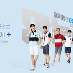 스마트학생복 신규모델 화보 담아 홈페이지 새 단장