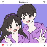 [드루와] 커플티 입고 사진 찍었당!!