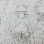 [댓글부탁해] 6년전 그림 리메이크했당