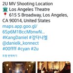 [강다니엘] [CYAN] 강다니엘 2U 뮤비촬영<b>장소</b>